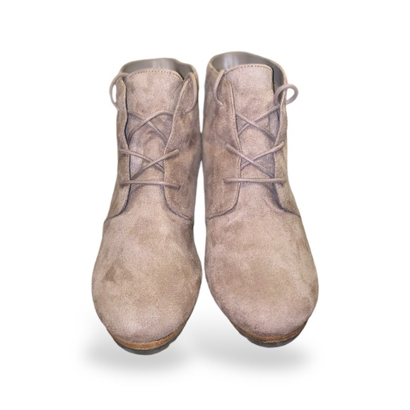 Dr. Scholl's Boots | Women's 8.5 M | Continue Wedge Ankle Booties Lace up Boots - Picture 3 of 7